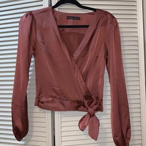 Abercrombie silk top